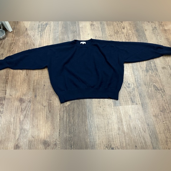 Madewell Sweaters - Madewell Women’s Merino Wool Pullover Sweater in Navy